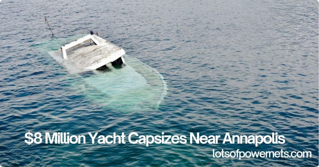 $8 Million Yacht Capsizes Near Annapolis