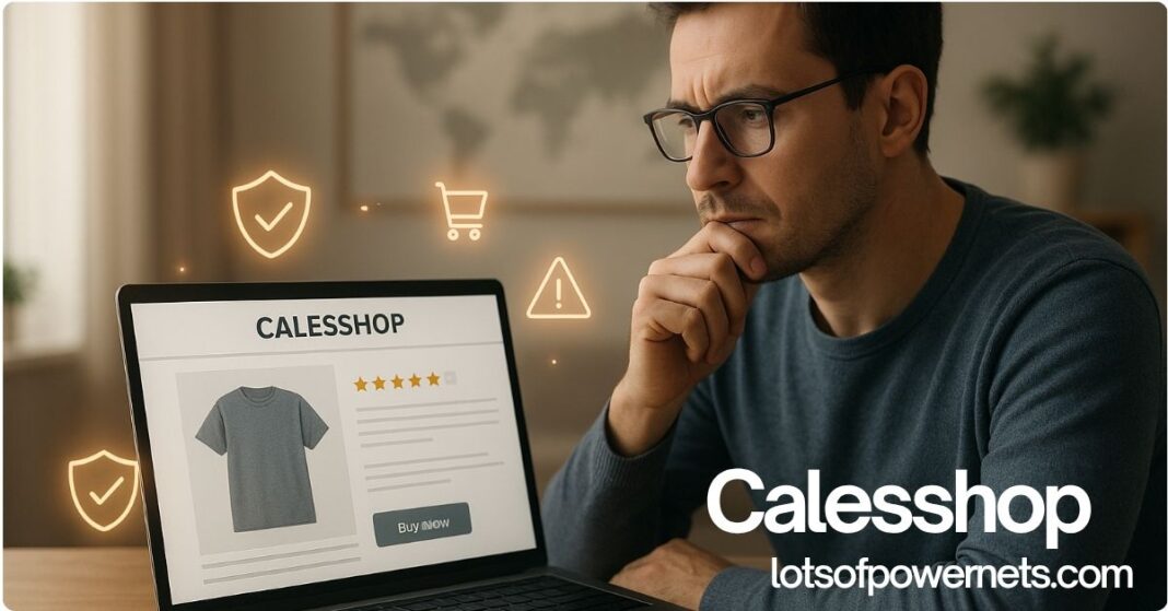 Calesshop: The Emerging E-commerce Platform