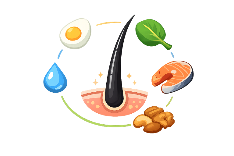 The Essential Role of Nutrition in Promoting Healthy Hair Growth